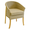 Commode Chair in Beech Wood - Lyndhurst