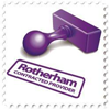 A stamp representing an accreditted provider that work with Rotherham Council