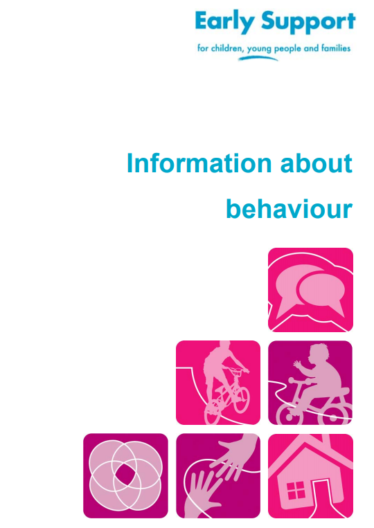 the front page of the council for disabled child's document on behaviour