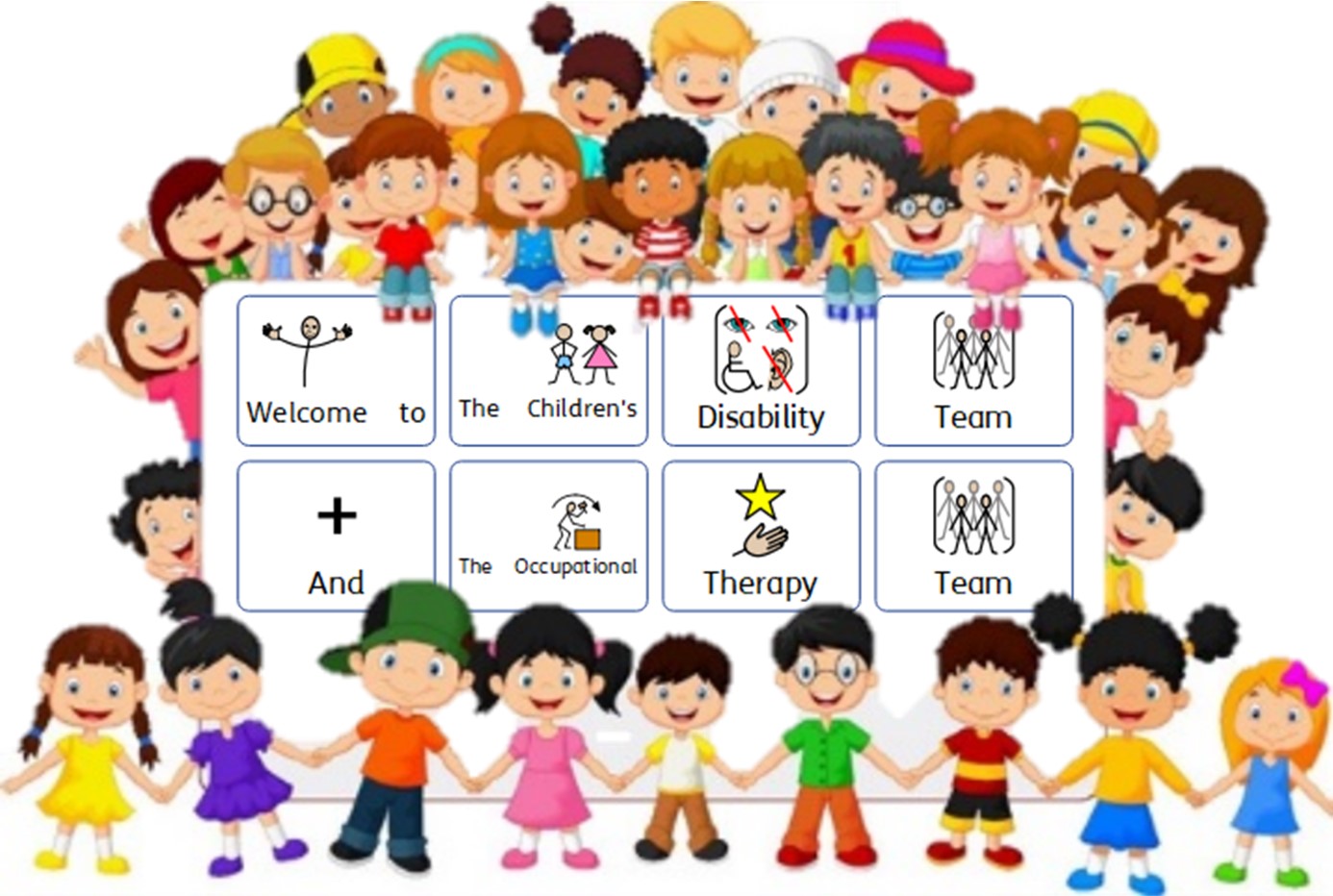 welcome to the children's disability team and the occupational therapy team